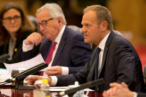 EU urges big powers to avert trade 'conflict and chaos'