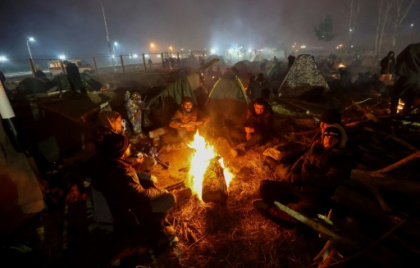 Belarus border camp cleared as Iraqis fly home from migrant stand-off.jpg