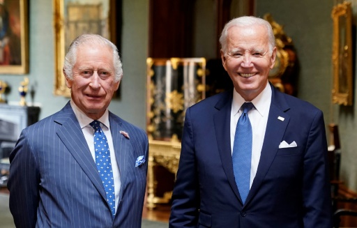 Biden takes tea and talks climate with King Charles III