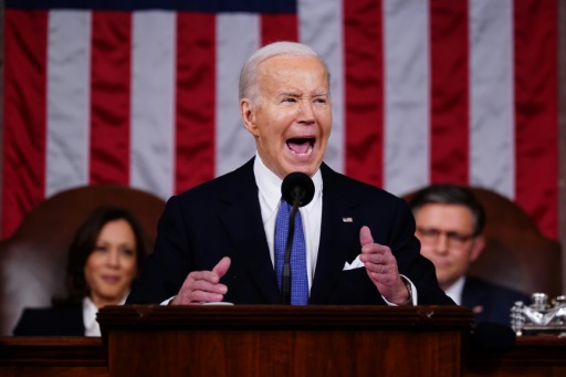 Biden attacks Trump in fiery State of Union speech