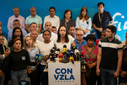 Venezuelan opposition registers unknown poll contender after obstacles.jpg