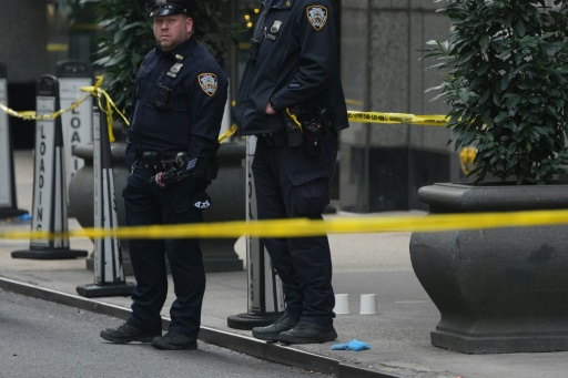 Top executive shot dead outside New York hotel