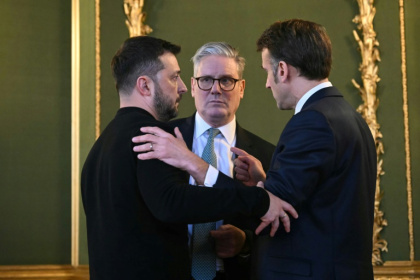 French President Emmanuel Macron said in a newspaper interview that France and Britain wanted to propose a partial one-month truce
