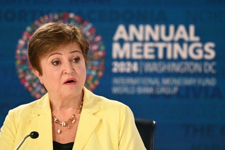 World economy should avoid recession despite tariffs, IMF chief says
