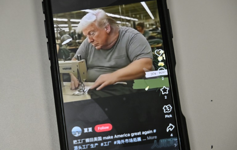 Chinese vent anger at Trump's trade war with memes, mockery