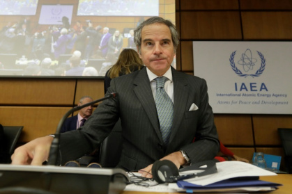 Argentine diplomat Rafael Grossi, currently head of the UN nuclear watchdog agency, said he was condering running for the top UN post