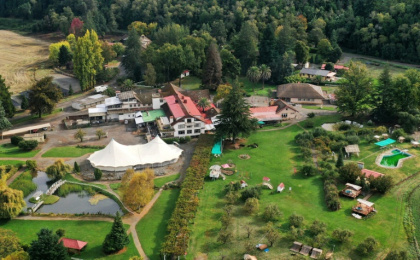 When Chile's German-themed settlement Villa Baviera was known as Colonia Dignidad, it was the home of a brutal cult used for torturing and killing dissidents under the dictatorship of Augusto Pinochet - RODRIGO ARANGUA (AFP)