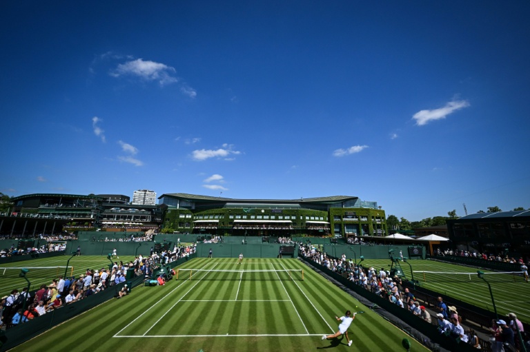 Tennis fans sizzle as heatwave hits Wimbledon