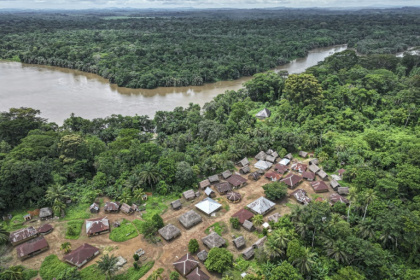 Tiwai Island Wildlife Sanctuary in Sierra Leone that has become a UNESCO World Heritage Site - Saidu BAH (AFP)