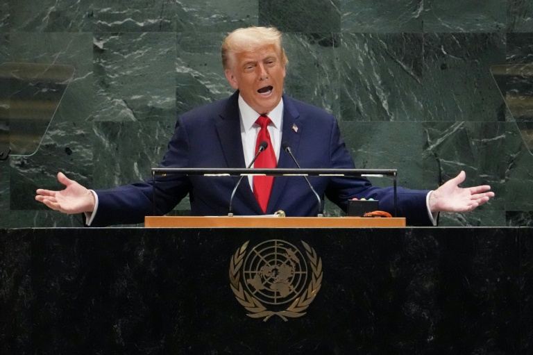 'You're going to hell': Trump attacks UN and Europe in scathing speech