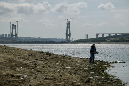 Although first announced in 2011, work has yet to start on the waterway itself - Ozan KOSE (AFP)