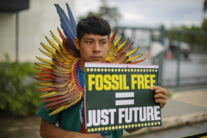 Brazil, India, Italy and Japan have vowed to dramatically increase production and consumption of renewable fuels ahead of the UN's planned climate summit in Belem, Brazil - Sergio Lima (AFP)