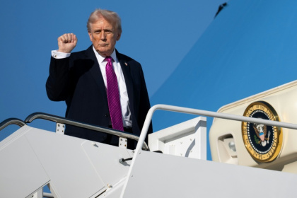 US President Donald Trump is making his first trip to Asia of his second term - SAUL LOEB (AFP)