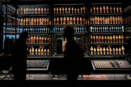 Egypt hopes the new museum will draw in five million visitors annually, making one of the most-visited in the world - Khaled DESOUKI (AFP)