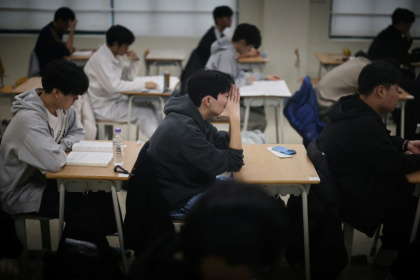 South Korea's college entry exam, known locally as the "Suneung", is essential for admission to top universities - KIM HONG-JI (AFP)