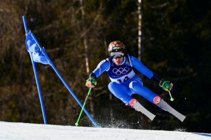 Federica Brignone flies to victory in the giant slalom, her second gold medal of the Winter Olympics - Stefano RELLANDINI (AFP)