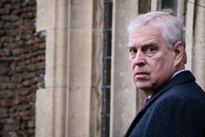 Britain's former prince Andrew has been arrested on suspicion of misconduct during his time as the UK's trade envoy - Daniel LEAL (AFP)