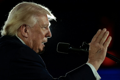 President Trump said talks with Iran to end the war were 'going very well' - CHIP SOMODEVILLA (AFP)