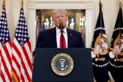 President Donald Trump told Americans that while the United States was close to achieving its mission objectives in the war against Iran, US forces would hit the Islamic republic 'extremely hard' over the next two to three weeks - Alex Brandon (AFP)