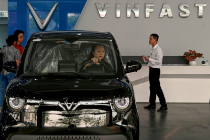 Electric car sales have shot up as Southeast Asia buyers try to avoid Mideast war-linked fuel hikes - Nhac NGUYEN (AFP)