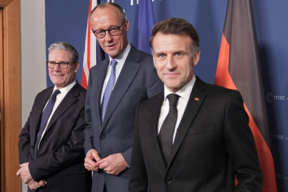 The leaders of Germany, Britain and France are expected to be present - Stefan Rousseau (AFP)