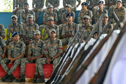 Security forces are strangling the final remnants of the Maoist revolt - Shammi MEHRA (AFP)