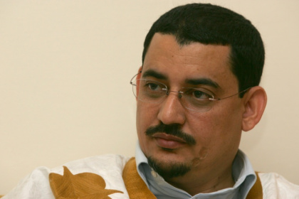 This file photo shows Zeine Zeidane in 2008, when he was prime minister of Mauritania. He is currently the IMF's Africa director - GEORGES GOBET (AFP)