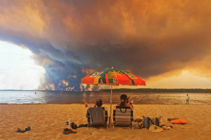The fires in southwest France have caused mass evacuations - Maximilien LAMY (AFP)