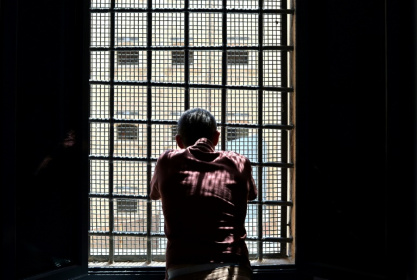 Temperatures reached 50C in overcrowded prisons in Italy's southern Puglia region - Alberto PIZZOLI (AFP)