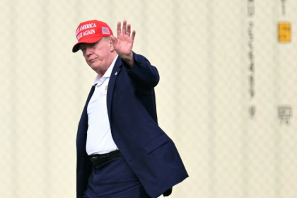 US President Donald Trump's comments came ahead of the annual 'Ulchi Freedom Shield military exercise in South Korea, which is aimed at deterring North Korea - Mandel NGAN (AFP)
